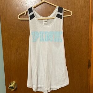 Vs PINK racerback tank top size xs